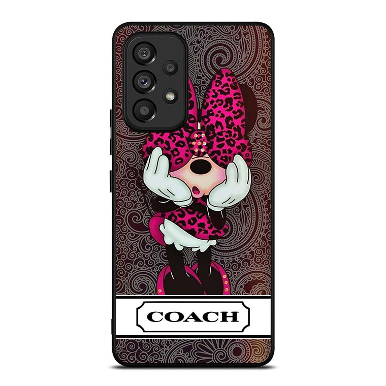 COACH NEW YORK MINNIE MOUSE CUTE Samsung Galaxy A53 Case Cover