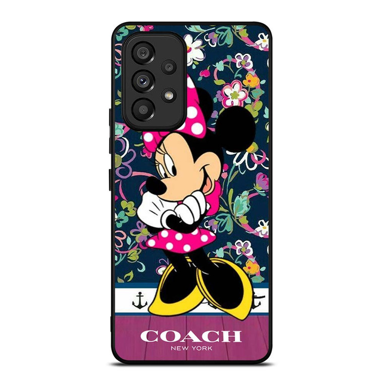 COACH NEW YORK CUTE MICKEY MOUSE Samsung Galaxy A53 Case Cover