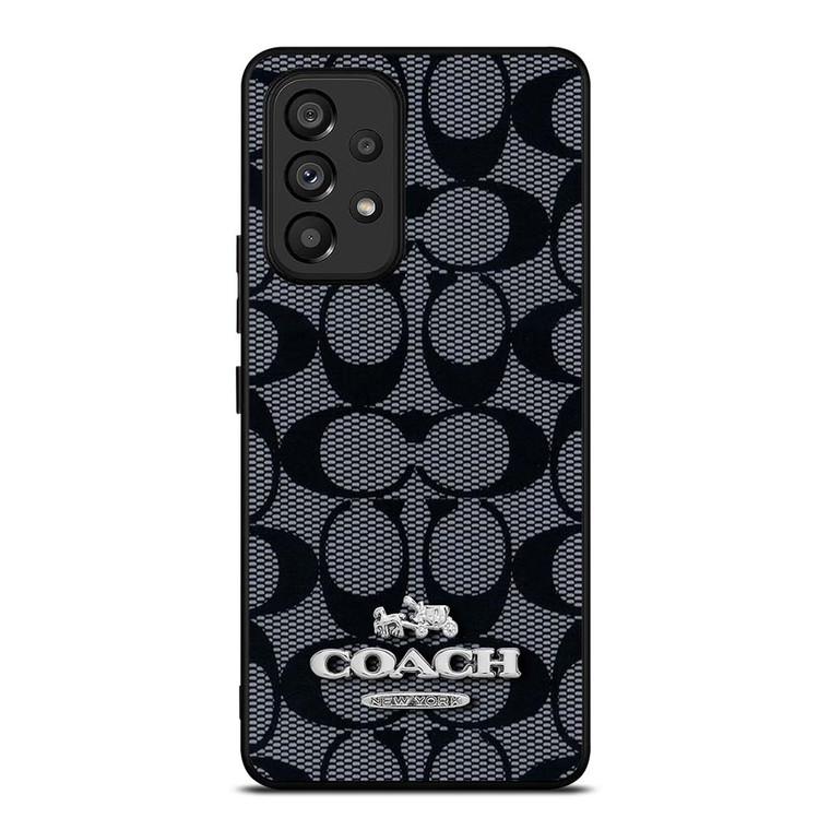 COACH NEW YORK PATTERN 2 Samsung Galaxy A53 Case Cover