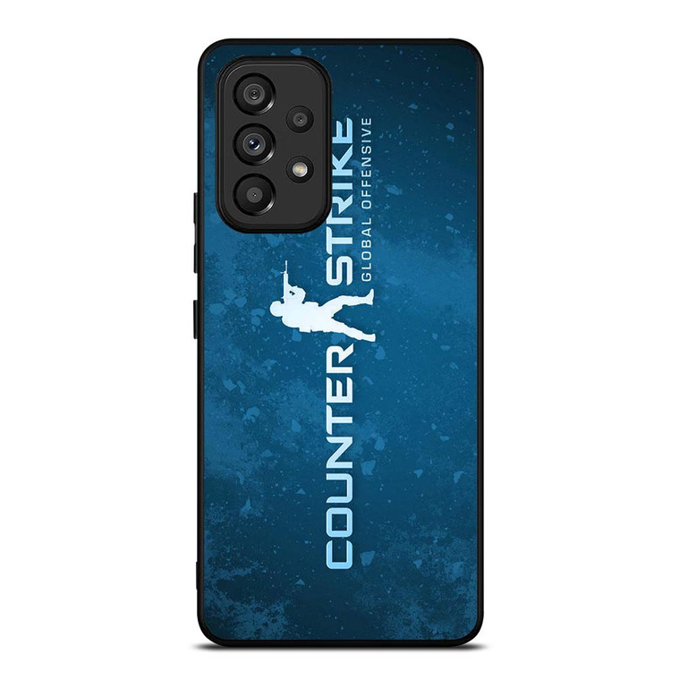 COUNTER STRIKE CSGO LOGO BLUE Samsung Galaxy A53 Case Cover