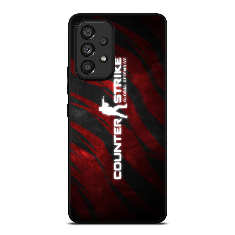 COUNTER STRIKE CSGO LOGO RED Samsung Galaxy A53 Case Cover