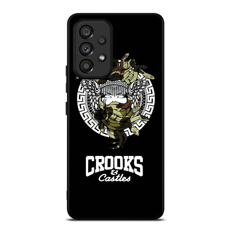 CROOKS AND CASTLES BANDANA SYMBOL Samsung Galaxy A53 Case Cover