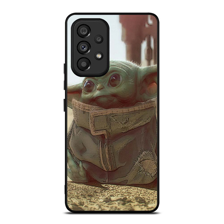 CUTE BABY YODA STAR WARS Samsung Galaxy A53 Case Cover