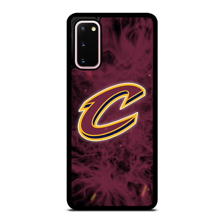 CLEVELAND CAVALIERS BASKETBALL NBA FIRE Samsung Galaxy S20 Case Cover