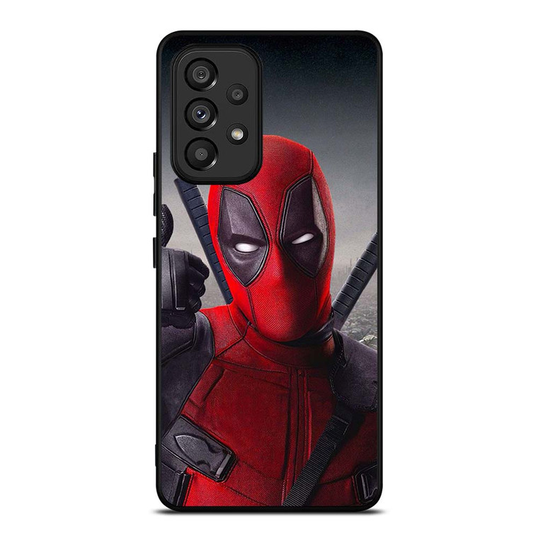DEADPOOL FACE MARVEL Samsung Galaxy A53 Case Cover