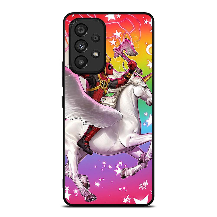 DEADPOOL UNICORN COLOR FULL Samsung Galaxy A53 Case Cover