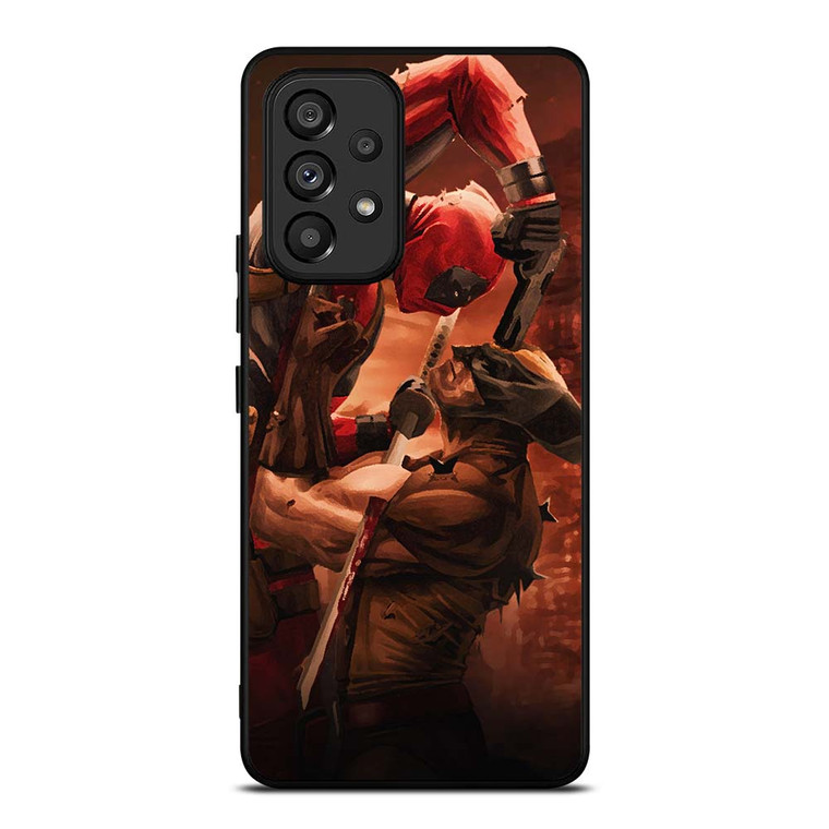 DEADPOOL VS WOLVERINE MARVEL Samsung Galaxy A53 Case Cover