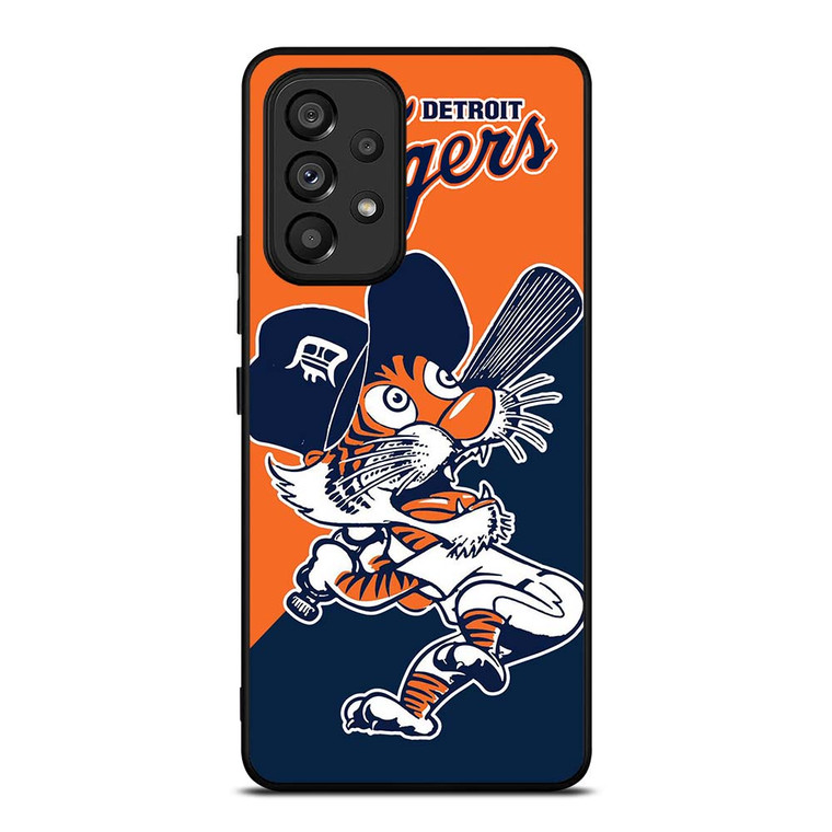 DETROIT TIGERS MASCOT MLB LOGO Samsung Galaxy A53 Case Cover
