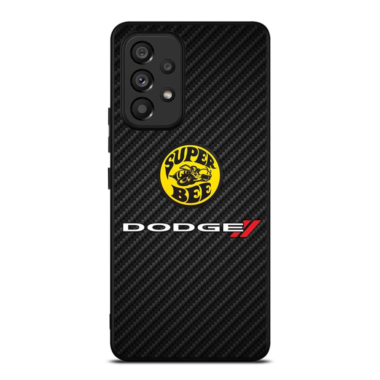 DODGE CHARGER SUPER BEE CARBON Samsung Galaxy A53 Case Cover