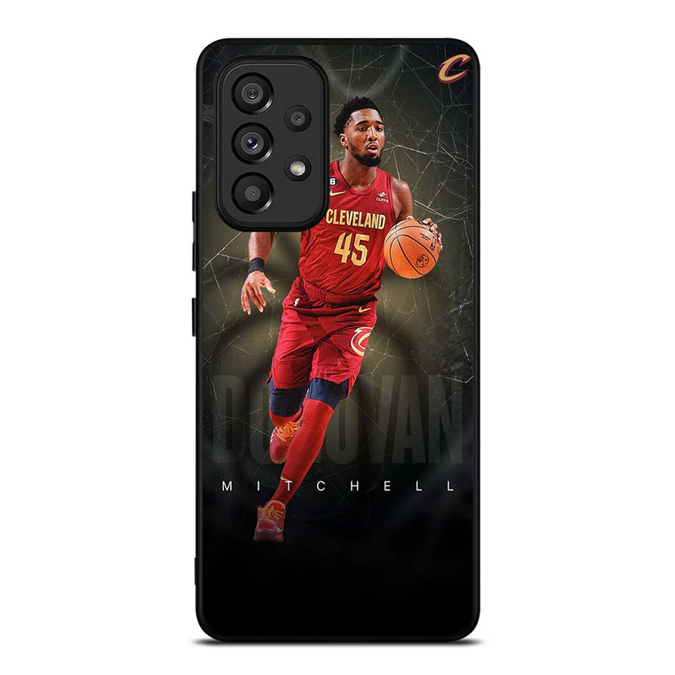 DONOVAN MITCHELL CLEVELAND CAVALIERS Samsung Galaxy A53 Case Cover