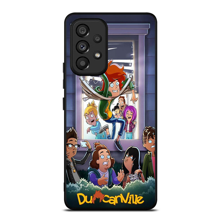 DUNCANVILLE CARTOON MOVIES POSTER Samsung Galaxy A53 Case Cover