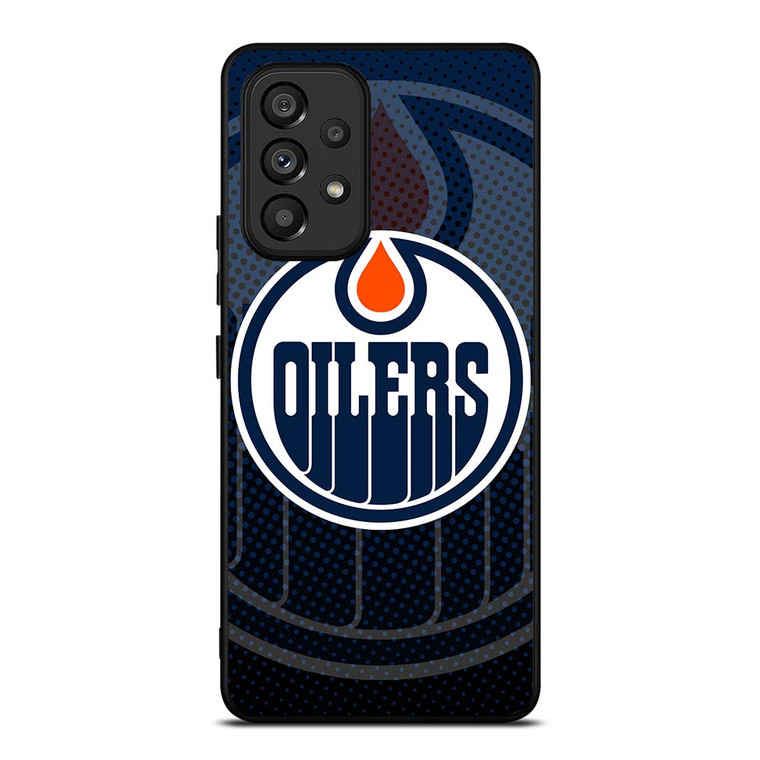 EDMONTON OILERS NHL LOGO Samsung Galaxy A53 Case Cover