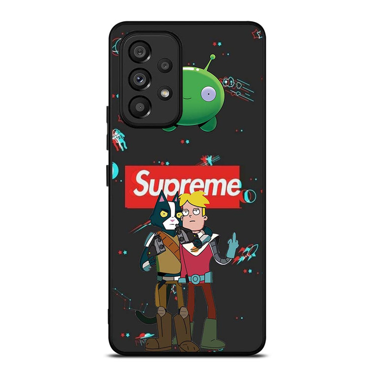 FINAL SPACE SUPREME CARTOON Samsung Galaxy A53 Case Cover