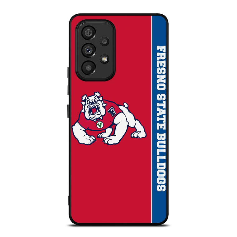 FRENO STATE BULLDOGS FOOTBALL LOGO Samsung Galaxy A53 Case Cover