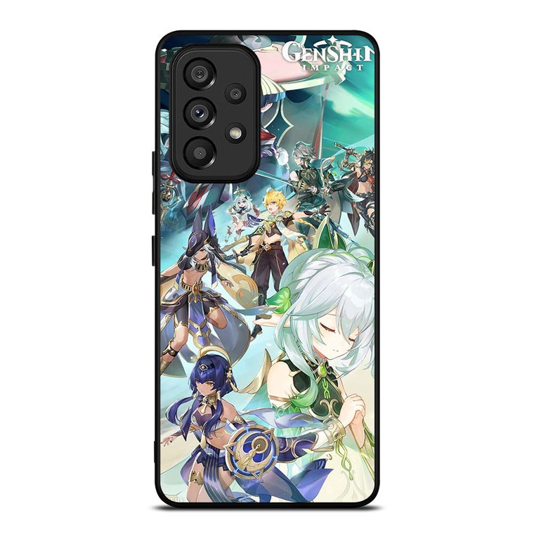 GENSHIN IMPACT MOBILE GAME CHARACTERS Samsung Galaxy A53 Case Cover