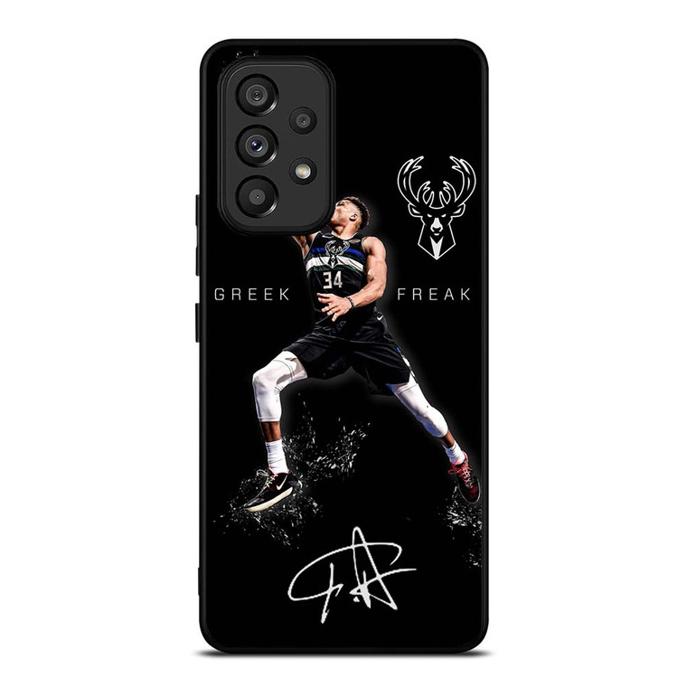 GIANNIS ANTETOKOUNMPO MILWAUKEE BUCKS Samsung Galaxy A53 Case Cover
