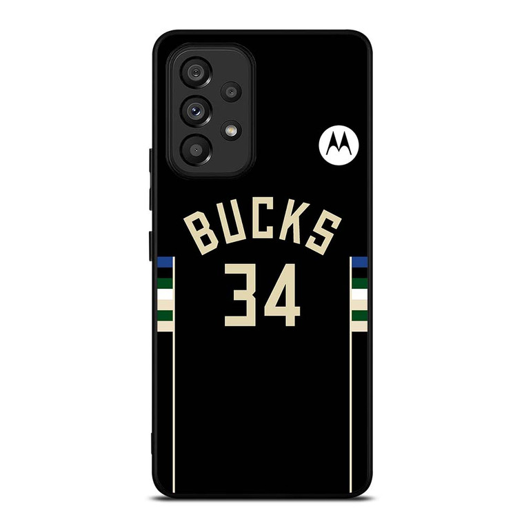 GIANNIS ANTETOKOUNMPU MILWAUKEE BUCKS KIT Samsung Galaxy A53 Case Cover