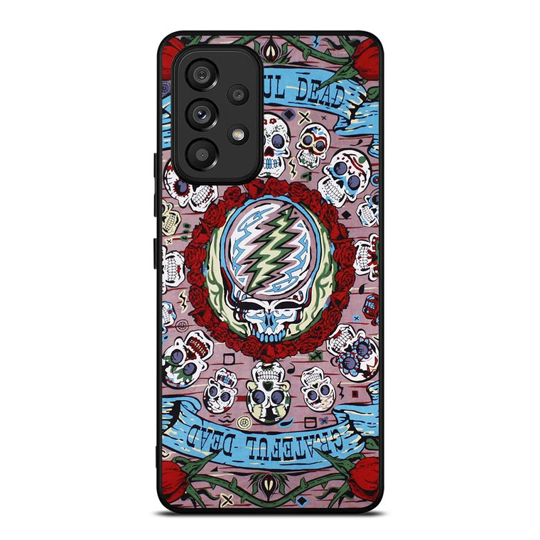 GRATEFUL DEAD SKULL LOGO Samsung Galaxy A53 Case Cover