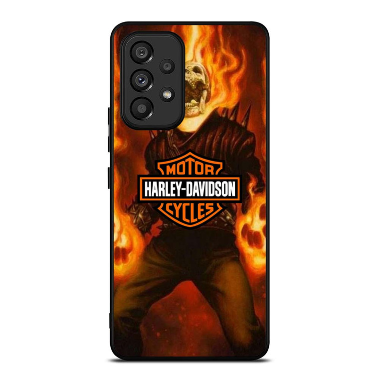 HARLEY DAVIDSON GHOST RIDER Samsung Galaxy A53 Case Cover