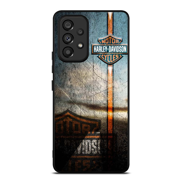 HARLEY DAVIDSON GRUNGE LOGO Samsung Galaxy A53 Case Cover