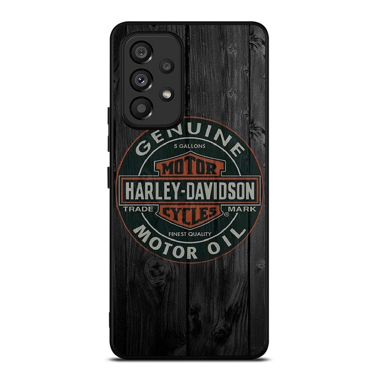 HARLEY DAVIDSON OIL BADGE Samsung Galaxy A53 Case Cover