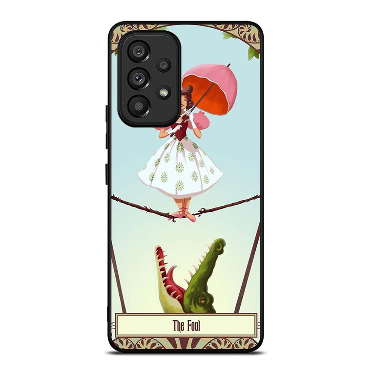 HAUNTED MANSION TIGHTROPE GIRL THE FOOL Samsung Galaxy A53 Case Cover