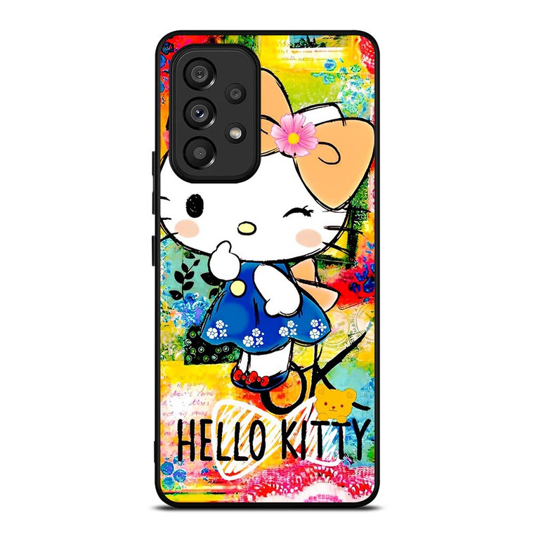 HELLO KITTY ART Samsung Galaxy A53 Case Cover