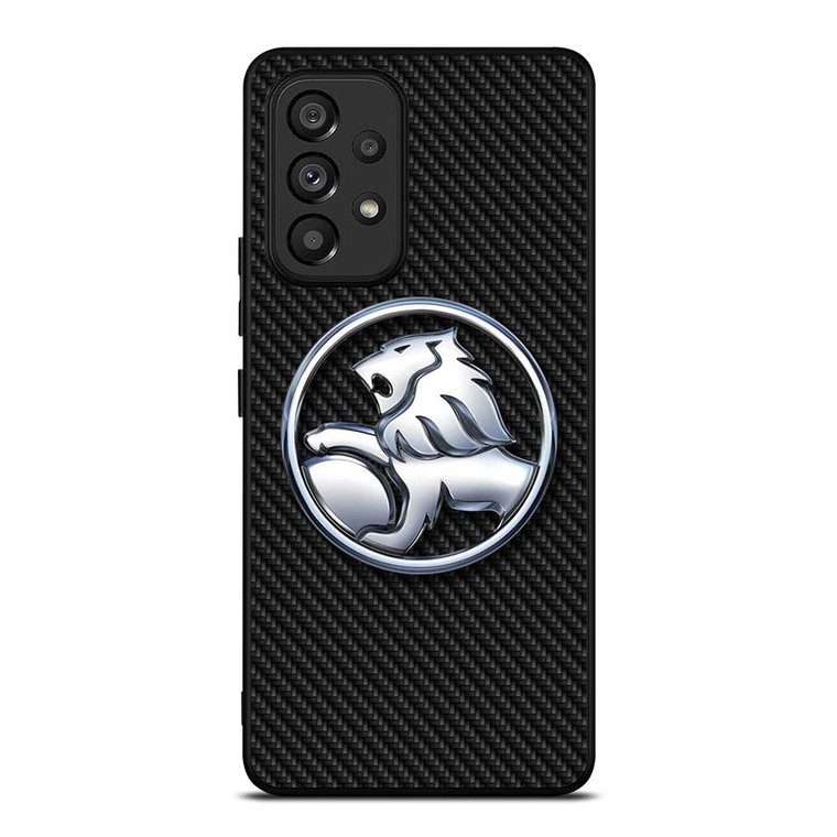 HOLDEN LOGO CARBON Samsung Galaxy A53 Case Cover