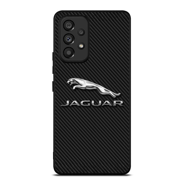 JAGUAR LOGO CARBON Samsung Galaxy A53 Case Cover