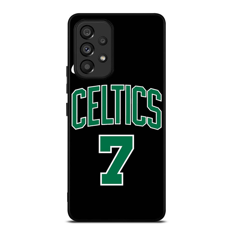 JAYLEN BROWN BOSTON CELTICS BLACK Samsung Galaxy A53 Case Cover