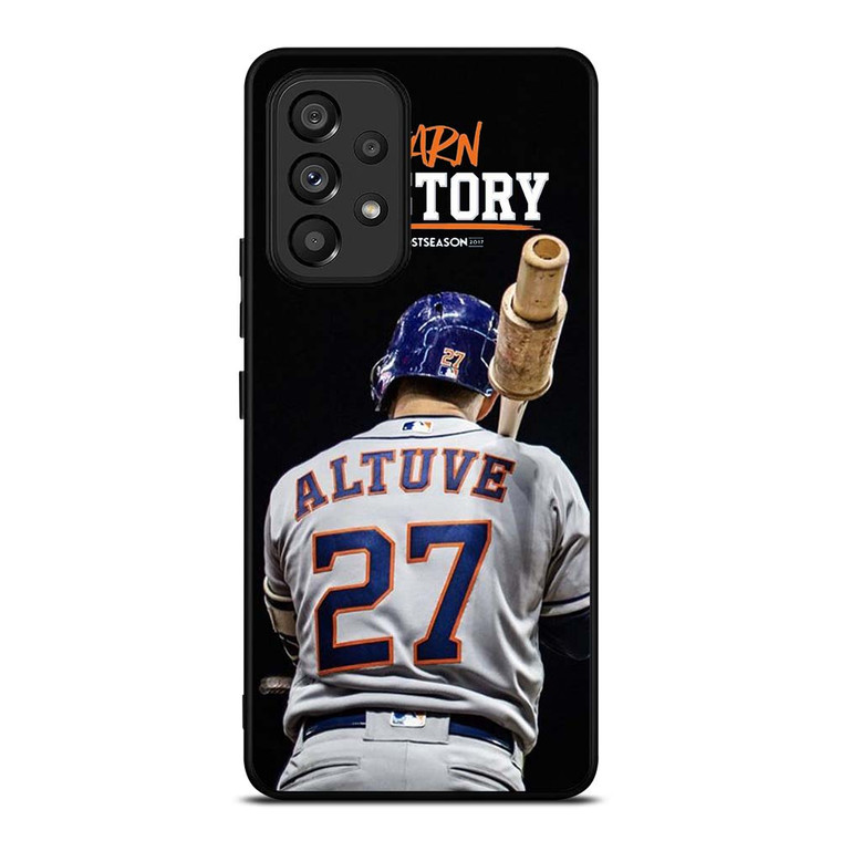 JOSE ALTUVE 27 HOUSTON ASTROS Samsung Galaxy A53 Case Cover
