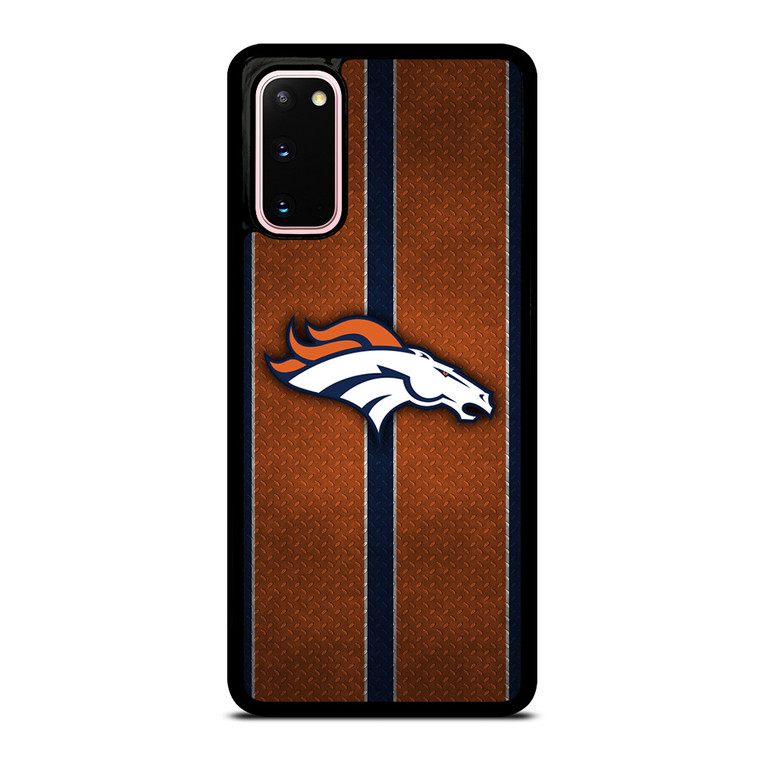 DENVER BRONCOS NFL METAL STRIPE Samsung Galaxy S20 Case Cover