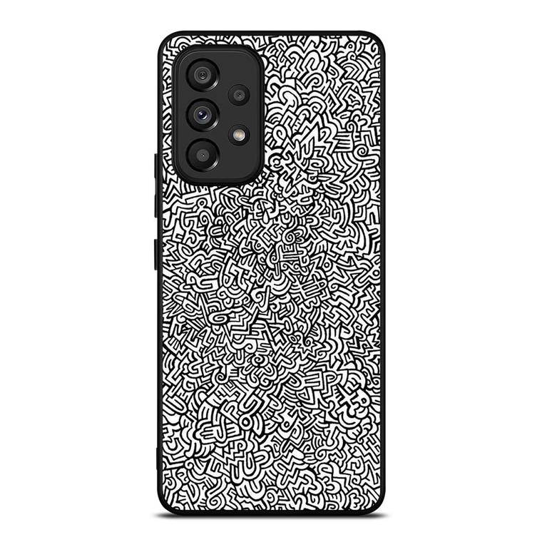 KEITH HARING ABSTRACT Samsung Galaxy A53 Case Cover