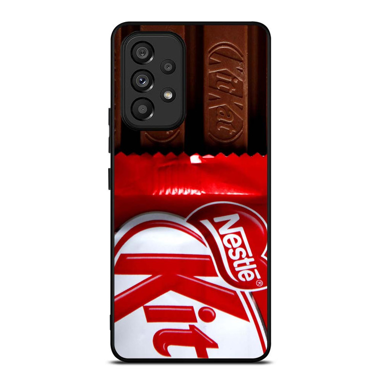 KIT KAT UNWRAPPED CHOCOLATE BAR Samsung Galaxy A53 Case Cover