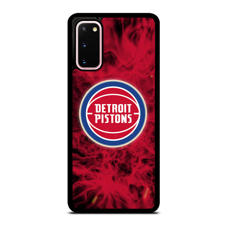 DETROIT PISTONS BASKETBALL NBA FIRE Samsung Galaxy S20 Case Cover