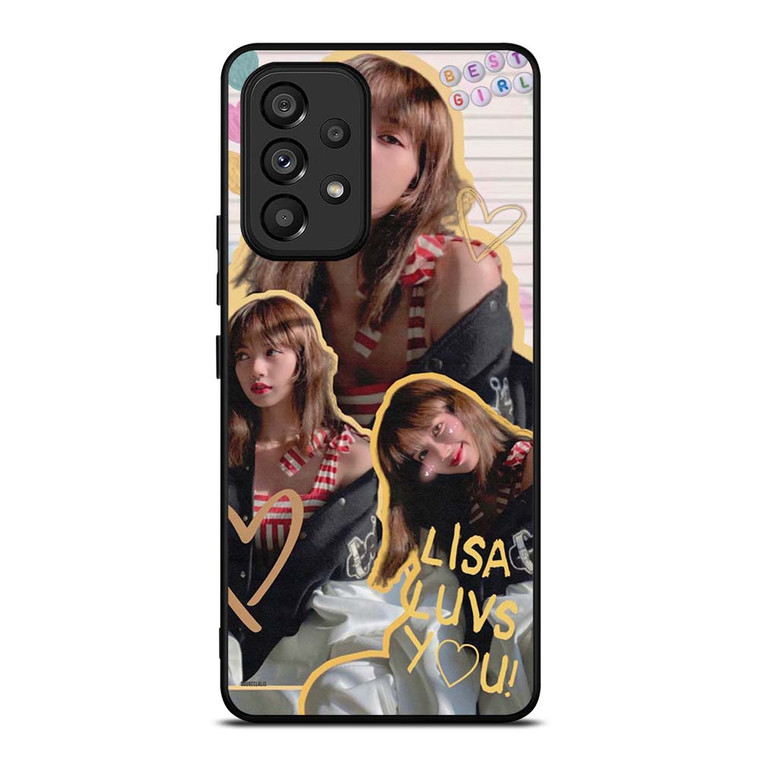 LALISA BLACKPINK CUTE COLLAGE Samsung Galaxy A53 Case Cover