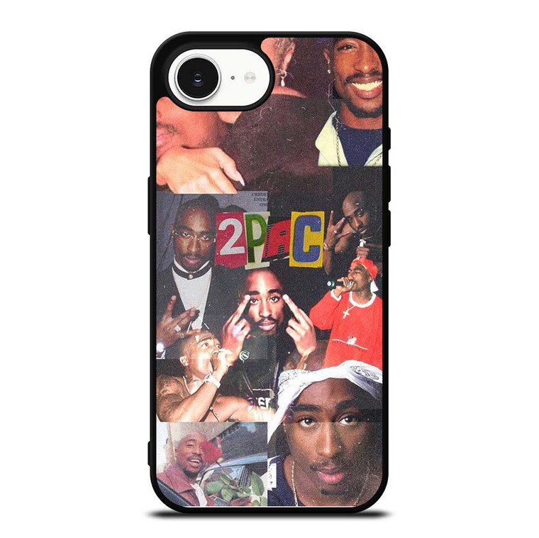 2PAC TUPAC SAKUR RAPPER COLLAGE iPhone 16e Case Cover