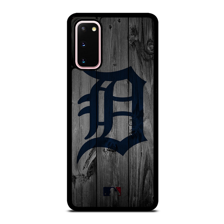 DETROIT TIGERS BASEBALL MLB WOOD LOGO Samsung Galaxy S20 Case Cover