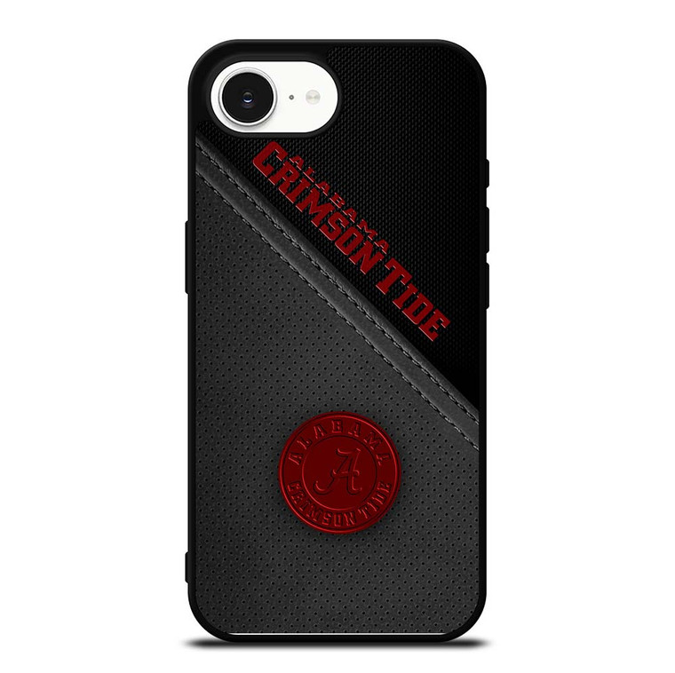 ALABAMA CRIMSON TIDE LEATHER iPhone 16e Case Cover