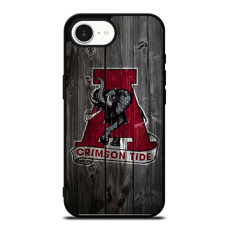ALABAMA CRIMSON TIDE WOODEN ICON iPhone 16e Case Cover