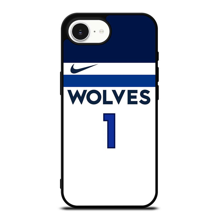 ANTHONY EDWARDS MINNESOTA TIMBERWOLVES NBA iPhone 16e Case Cover