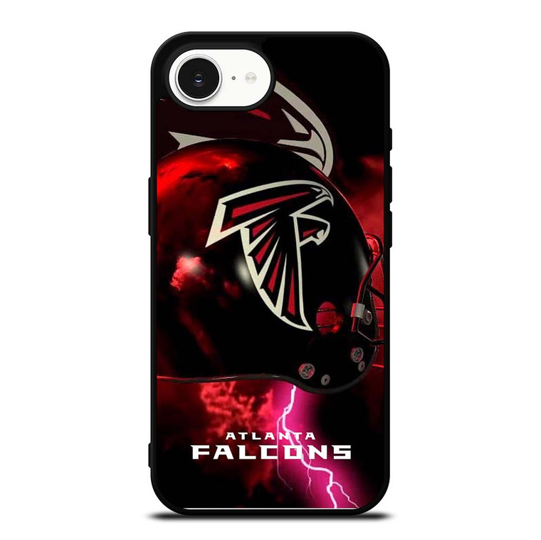 ATALANTA FALCONS LIGHTNING HELMET iPhone 16e Case Cover