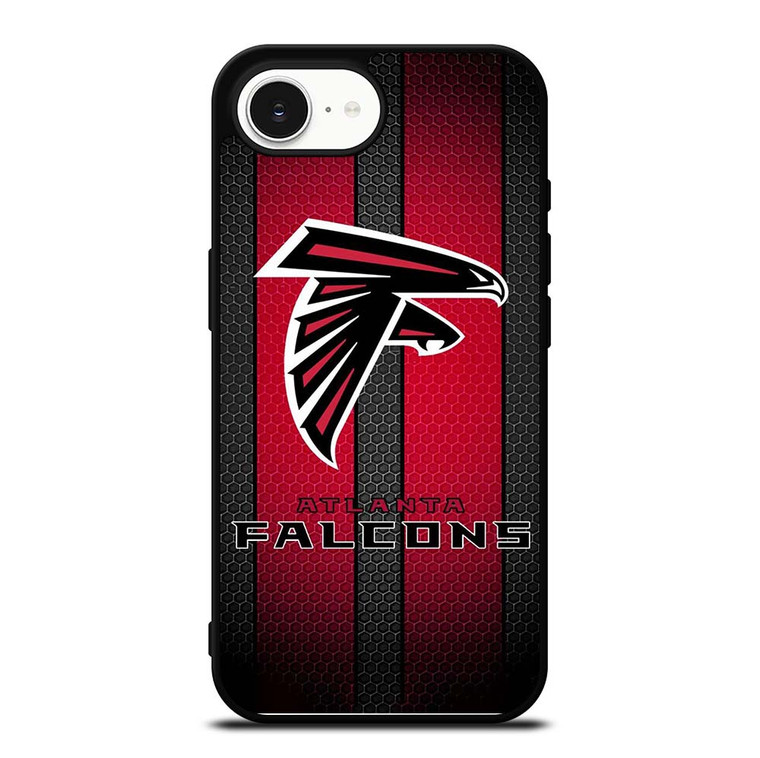 ATLANTA FALCONS METAL LOGO NFL iPhone 16e Case Cover