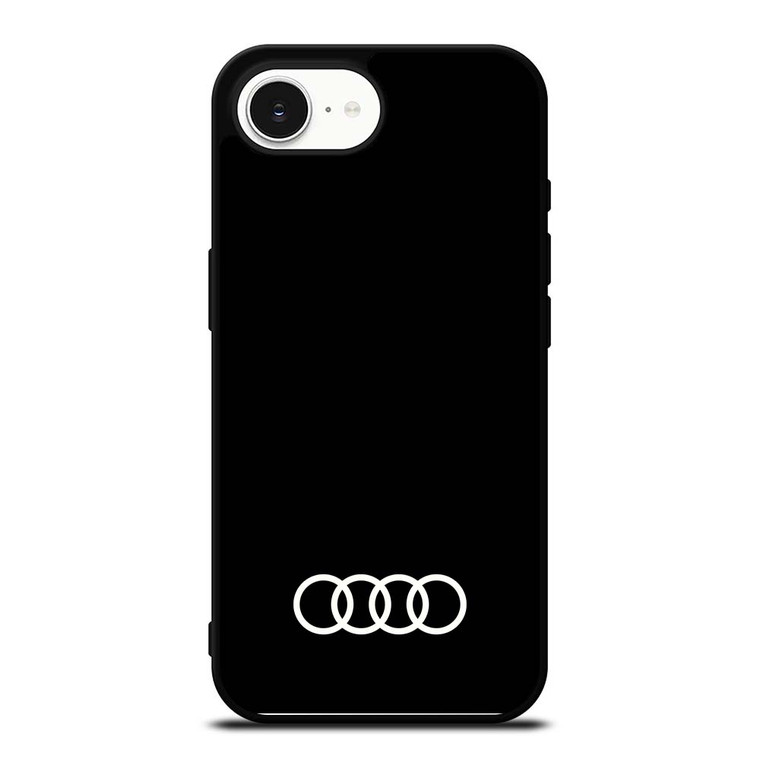 AUDI CAR LOGO BLACK iPhone 16e Case Cover