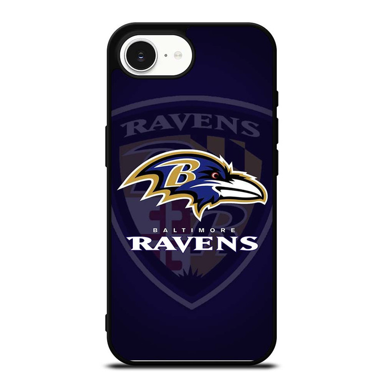 BALTIMORE RAVENS NFL LOGO iPhone 16e Case Cover