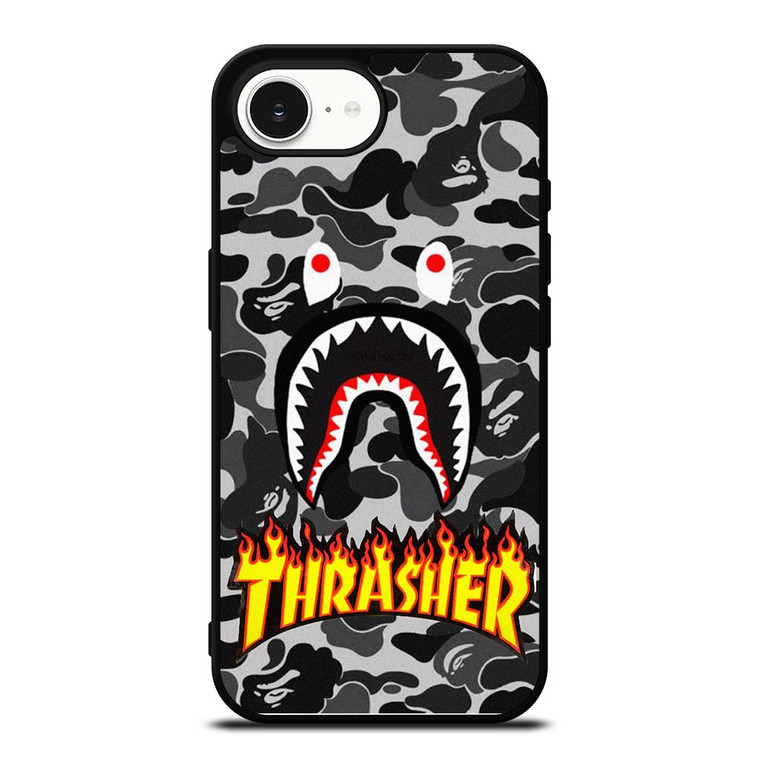 BAPE SHARK THRASHER iPhone 16e Case Cover