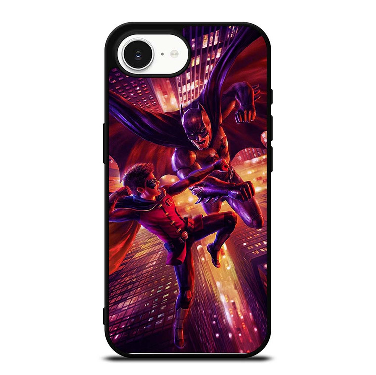 BATMAN AND ROBIN FIGHT iPhone 16e Case Cover