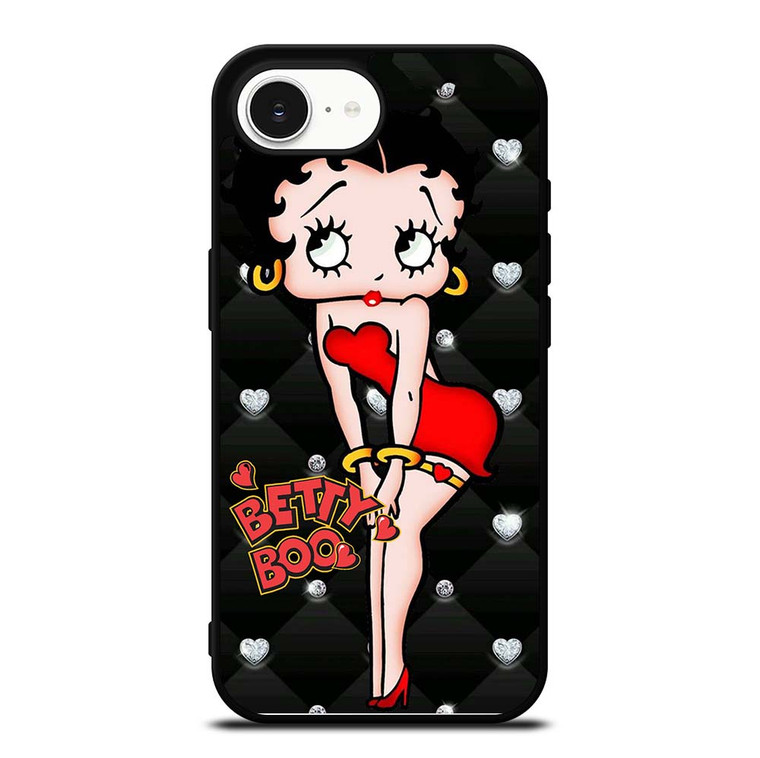 BETTY BOOP DIAMOND POLKADOT iPhone 16e Case Cover