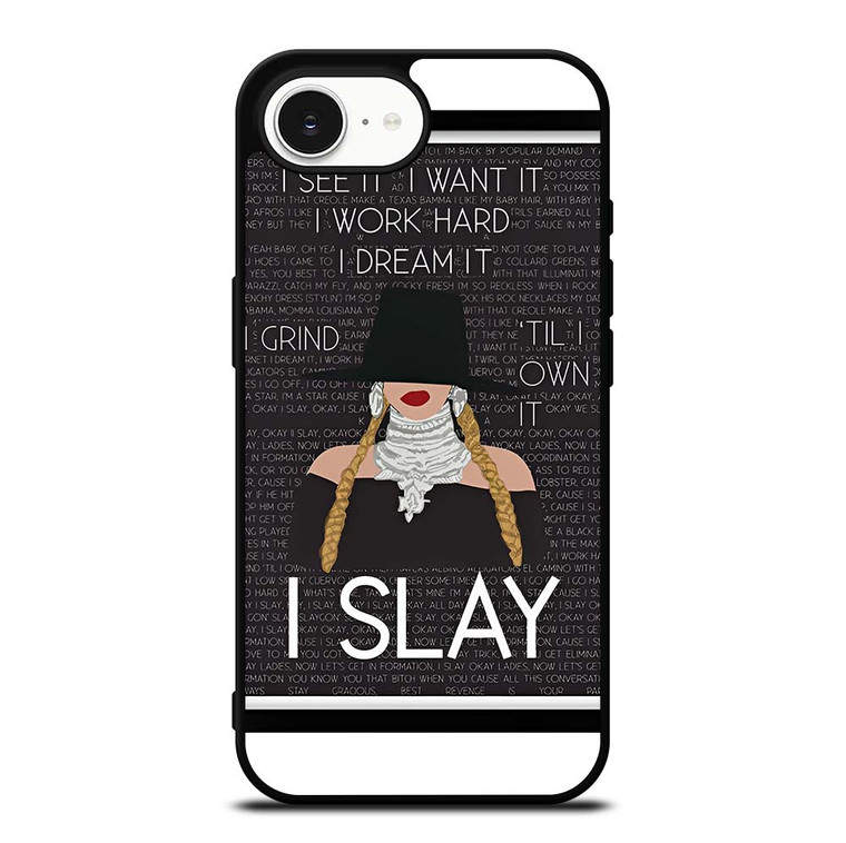 BEYONCE I SLAY QUOTE iPhone 16e Case Cover