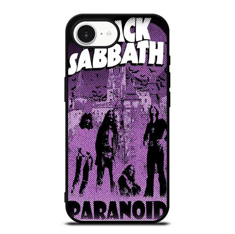 BLACK SABBATH ROCK BAND PARANOID iPhone 16e Case Cover